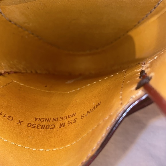 Cole Haan Mens burgundy loafers size 8.5 - Picture 11 of 16